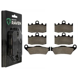 2 Kit plaquettes frein Bmw K 1200 GT  Av G, Av D et Ar 292-196X2 -  - Raven 104-002