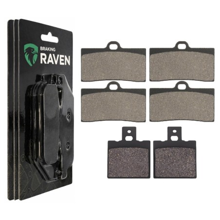 3 Kit plaquettes frein Ducati Superbike 916  Av G, Av D et Ar 038-064X2 -  - Raven 104-005