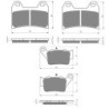 2 Kit plaquettes frein Bmw F 800 GT  Av G, Av D et Ar 023-141X2 -  - Raven 104-006