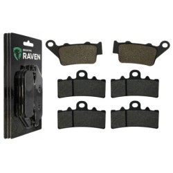 3 Kit plaquettes frein Bmw CE 04  Av G, Av D et Ar 023-305X2 -  - Raven 104-007