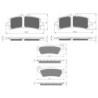 2 Kit plaquettes frein Bmw HP2 1200 Sport  Av G, Av D et Ar 292-258X2 -  - Raven 104-013