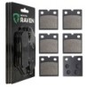 2 Kit plaquettes frein Bmw K 75 RT  Av G, Av D et Ar 081-072X2 -  - Raven 104-019