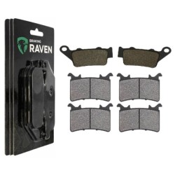 2 Kit plaquettes frein Bmw S 1000 RR  Av G, Av D et Ar 023-415X2 -  - Raven 104-020
