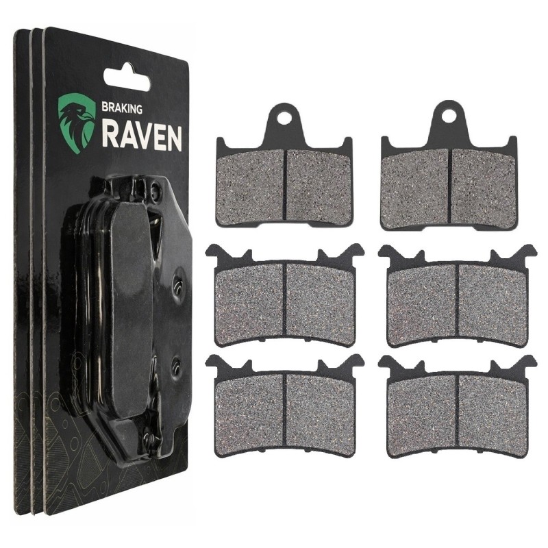 2 Kit plaquettes frein Bmw M 1000 RR  Av G, Av D et Ar 148-415X2 -  - Raven 104-021