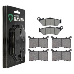 3 Kit plaquettes frein Bmw M 1000 XR  Av G, Av D et Ar 106-415X2 -  - Raven 104-022