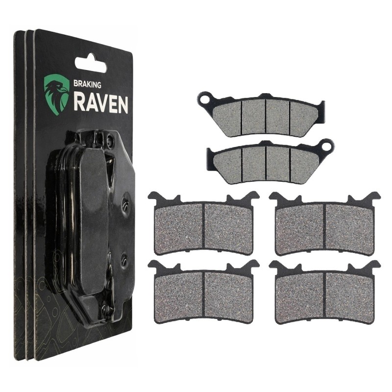 2 Kit plaquettes frein Bmw M 1000 XR  Av G, Av D et Ar 106-415X2 -  - Raven 104-022