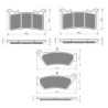 2 Kit plaquettes frein Bmw M 1000 XR  Av G, Av D et Ar 106-415X2 -  - Raven 104-022