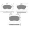 2 Kit plaquettes frein Bmw K 1200 LT  Av G, Av D et Ar 195-117X2 -  - Raven 104-024