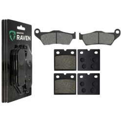 2 Kit plaquettes frein Bmw R 850 GS  Av G, Av D et Ar 292-197X2 -  - Raven 104-028