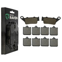 2 Kit plaquettes frein Bmw S 1000 RR  Av G, Av D et Ar 023-304X2 -  - Raven 104-031