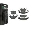 2 Kit plaquettes frein Kawasaki GTR 1000  Av G, Av D et Ar 037-013X2 -  - Raven 104-036