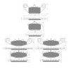 2 Kit plaquettes frein Kawasaki GTR 1000  Av G, Av D et Ar 037-013X2 -  - Raven 104-036