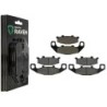 2 Kit plaquettes frein Kawasaki Zephyr 550  Av G, Av D et Ar 044-013X2 -  - Raven 104-037