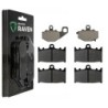 2 Kit plaquettes frein Kawasaki ZZR 600  Av G, Av D et Ar 093-032X2 -  - Raven 104-047