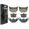 2 Kit plaquettes frein Kawasaki Z1000 R Eddie Lawson  Av G, Av D et Ar 127-037X2 -  - Raven 104-049