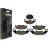 2 Kit plaquettes frein Kawasaki GPZ 500S Serie E  Av G, Av D et Ar 005-044X2 -  - Raven 104-053