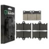 2 Kit plaquettes frein Kawasaki ZRX 400  Av G, Av D et Ar 016-090X2 -  - Raven 104-055
