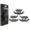 2 Kit plaquettes frein Kawasaki Zephyr 1100  Av G, Av D et Ar 013-104-124 -  - Raven 104-056