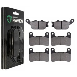 2 Kit plaquettes frein Kawasaki Versys 1100S  Av G, Av D et Ar 021-213X2 -  - Raven 104-066