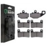 3 Kit plaquettes frein Kawasaki Z1000 SX  Av G, Av D et Ar 093-213X2 -  - Raven 104-067