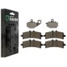 3 Kit plaquettes frein Kawasaki Z1000 Serie J  Av G, Av D et Ar 093-258X2 - EBC FA192 et FA447HH - Raven 104-074