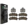 2 Kit plaquettes frein Ducati Hypermotard 1100  Av G, Av D et Ar 152-258X2 -  - Raven 104-075