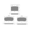 2 Kit plaquettes frein Kawasaki K 1200 GT  Av G, Av D et Ar 081-196X2 -  - Raven 104-082