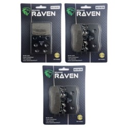 2 Kit plaquettes frein Kawasaki K 1200 RS  Av G, Av D et Ar 081-196X2 -  - Raven 104-082
