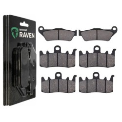 2 Kit plaquettes frein Ducati Multistrada 1260 Toute version Av G, Av D et Ar 031-328X2 -  - Raven 104-085