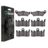 2 Kit plaquettes frein Ducati Multistrada 950  Av G, Av D et Ar 031-328X2 -  - Raven 104-085