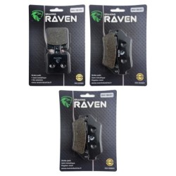 3 Kit plaquettes frein Ducati Monster 800  Av G, Av D et Ar 038-031X2 -  - Raven 104-086