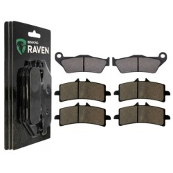 2 Kit plaquettes frein Ducati Multistrada 1260 Toute version Av G, Av D et Ar 031-258X2 -  - Raven 104-087