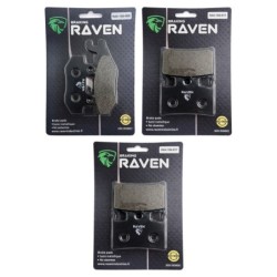 3 Kit plaquettes frein Triumph Daytona 1000  Av G, Av D et Ar 088-017X2 -  - Raven 104-091