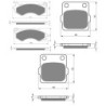 3 Kit plaquettes frein Honda TRX 500 Foreman  Av G, Av D et Ar 299-007X2 - EBC FA603 et FA84 - Raven 104-130