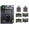 3 Kit plaquettes frein Gilera Nordwest 600  Av G, Av D et Ar 038-019X2 - EBC FA47 et FA126 - Raven 104-150