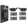 3 Kit plaquettes frein Honda Forza 750  Av G, Av D et Ar 020-379X2 - EBC FA140 et FA679HH - Raven 104-154