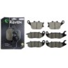3 Kit plaquettes frein Honda XL 750 Transalp  Av G, Av D et Ar 021-210X2 - EBC FA174 et FA375 - Raven 104-157