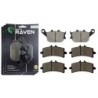 3 Kit plaquettes frein Kawasaki Z H2 SE 1000  Av G, Av D et Ar 021-258X2 - EBC FA174 et FA447HH - Raven 104-158