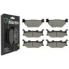 3 Kit plaquettes frein Yamaha XVS 950 Midnight Star Av G, Av D et Ar 165-048X2 - EBC FA319/2 et FA179 - Raven 104-178