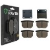 3 Kit plaquettes frein Suzuki GS 550  Av G, Av D et Ar 076-138X2 - EBC FA36 et FA65 - Raven 104-187