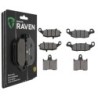 3 Kit plaquettes frein Suzuki GSF 650 Bandit sans ABS Av G, Av D et Ar 104-124-148 - EBC FA229 et FA231 et FA254 - Raven 104-191