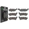 3 Kit plaquettes frein Suzuki VLR 1800 intruder C1800R  Av G, Av D et Ar 124-257X2 - EBC FA231 et FA388 HH - Raven 104-195