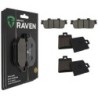 3 Kit plaquettes frein Adiva AD3 300 3 roue Av G, Av D et Ar 286-137X2 - EBC FA427 et FA260 - Raven 104-197