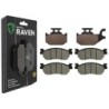 3 Kit plaquettes frein Polaris Ranger 150  Av G, Av D et Ar 295-146X2 - EBC FA428 et FA275 - Raven 104-201