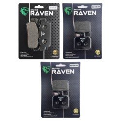 3 Kit plaquettes frein Adiva AD2 300 2 roue Av G, Av D et Ar 286-152X2 - EBC FA427 et FA266 - Raven 104-203