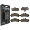 3 Kit plaquettes frein Mv-agusta F4 998 R RR Corsa Corta Av G, Av D et Ar 235-258X2 - EBC FA320 et FA447HH - Raven 104-220