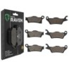 3 Kit plaquettes frein Can-am Renegade 500 STD Av G, Av D et Ar 309-310-310 - EBC FA618 et FA617 - Raven 104-232