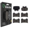 3 Kit plaquettes frein Yamaha XJR 400  Av G, Av D et Ar 067-141X2 -  - Raven 104-235
