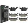 3 Kit plaquettes frein Yamaha XJ6 600S Diversion  Av G, Av D et Ar Nc -  - Raven 104-246
