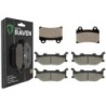 3 Kit plaquettes frein Yamaha XV 1600 Wild Star  Av G, Av D et Ar 073-048X2 -  - Raven 104-248